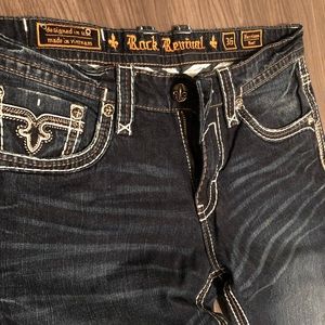 Mens Rock Revival Jeans